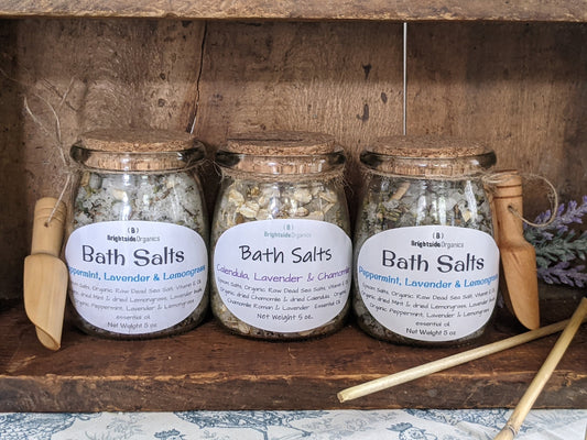 Healing Herbal Bath Salts | Healing Bath Salts for relaxation | Gifts for Her | Gifts for mom | Relaxing Bath Salts with Dead Sea Salts