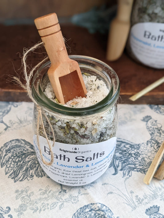 Healing Herbal Bath Salts | Healing Bath Salts for relaxation | Gifts for Her | Gifts for mom | Relaxing Bath Salts with Dead Sea Salts