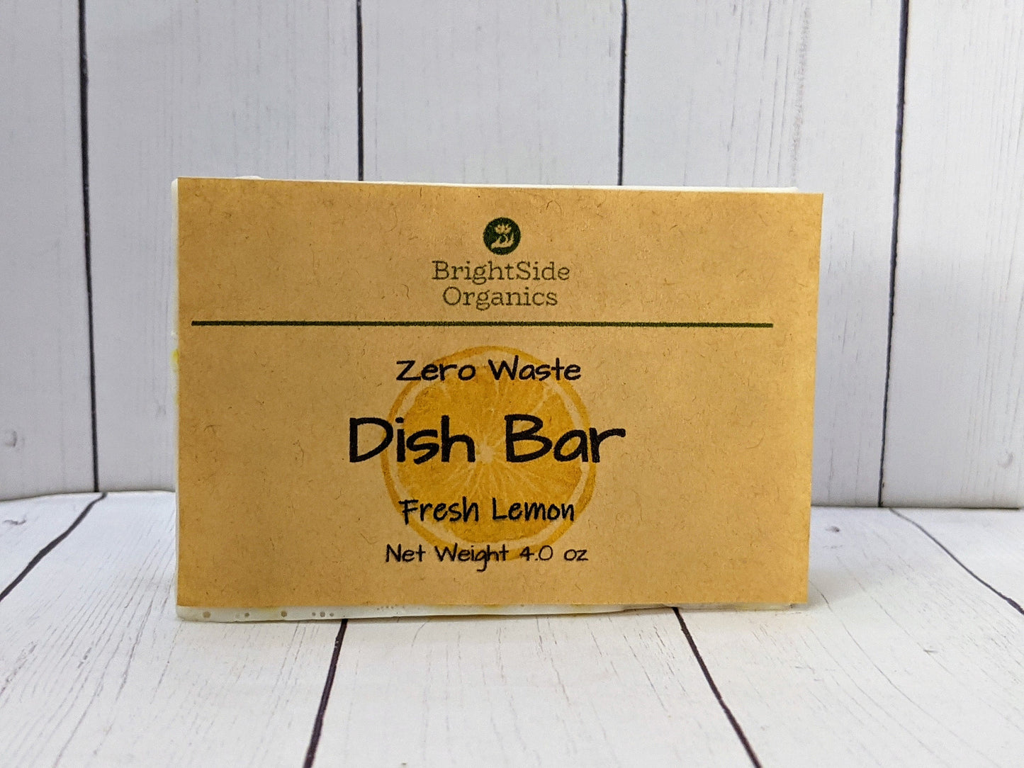 Zero Waste Dish Bar | Eco Friendly Dish Soap | Vegan Dish Soap | Organic Dishwashing Soap | Ceramic Dish Soap Set in Kitchen Lemon