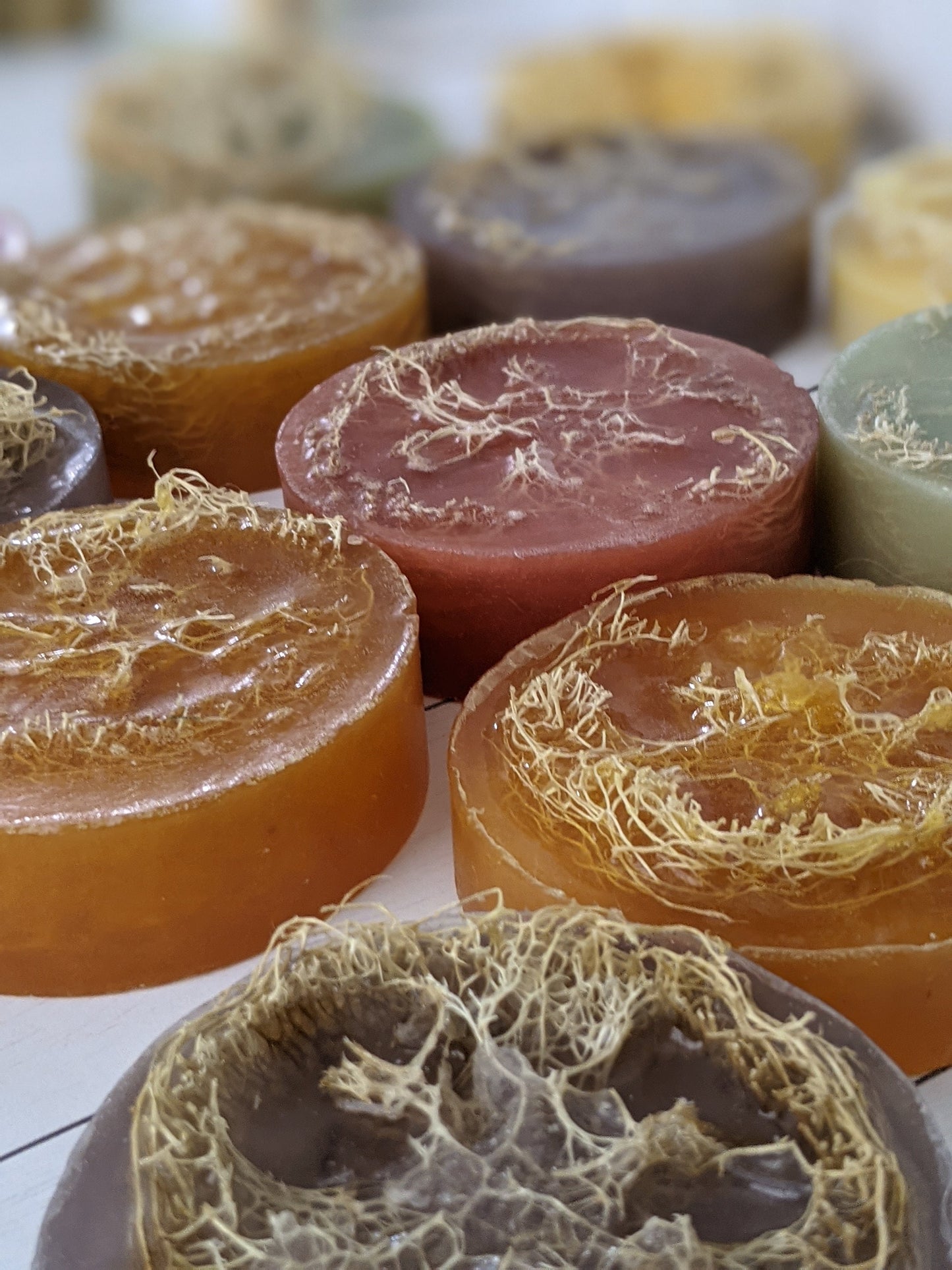 Exfoliating Goats Milk Loofah Soap | Handcrafted Luffa Soap | Handmade Goats Milk Loofah Soap | All Natural Loofa soap | Eco Friendly soap