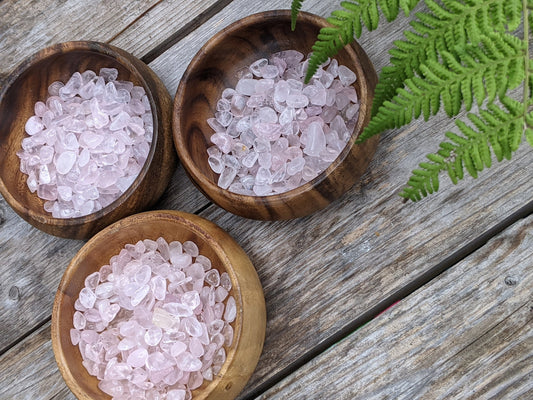 Healing Bath Salts with Rose Quartz | Bath Salts for Heart Chakra cleansing | Bath Salts for bath ritual healing with Rose Quartz