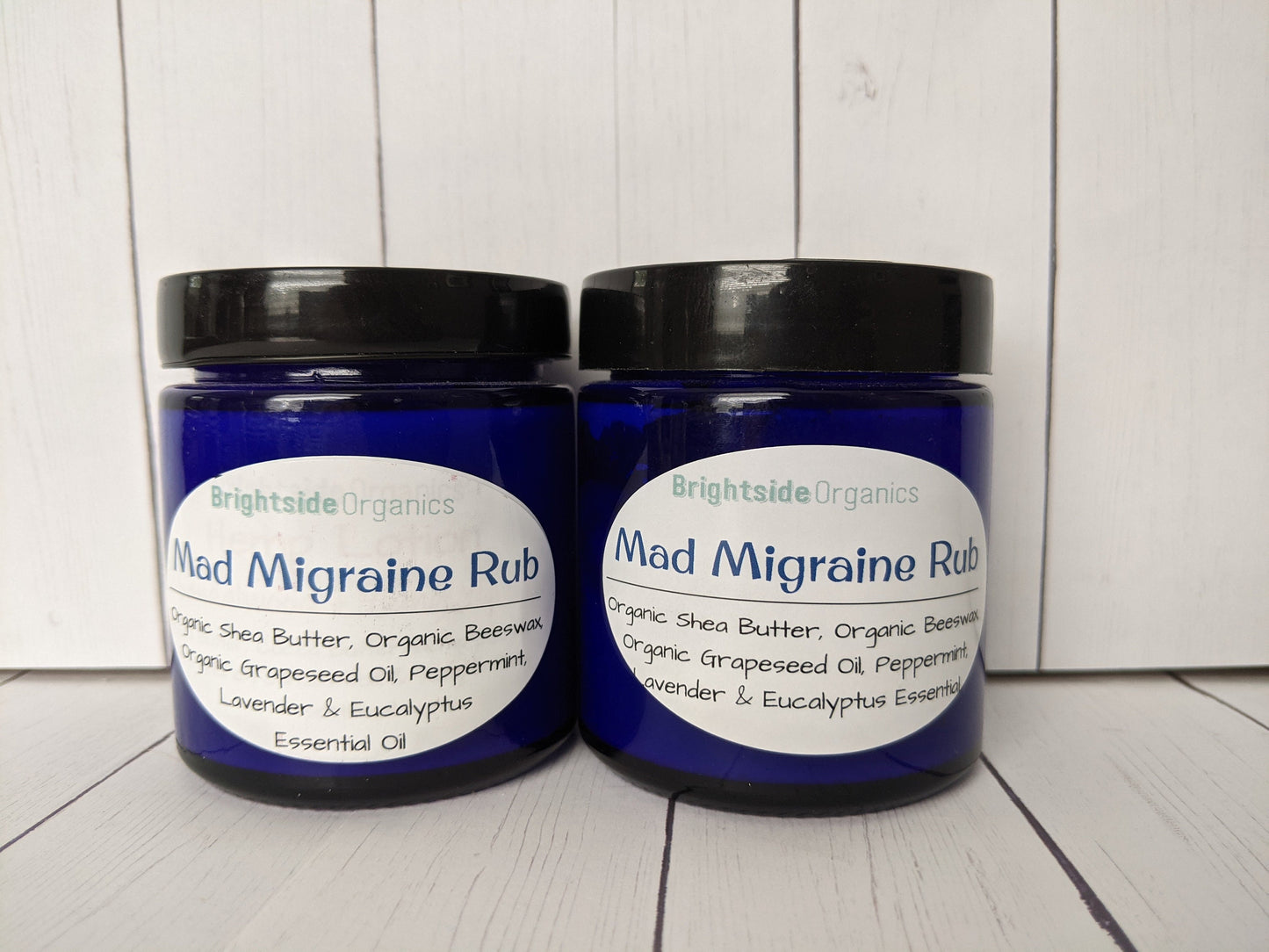 Relieving Migraine Balm | Migraine Relief Balm | Headache Relief rub | Tension and Headache relief salve | Migraine & Headache healing balm