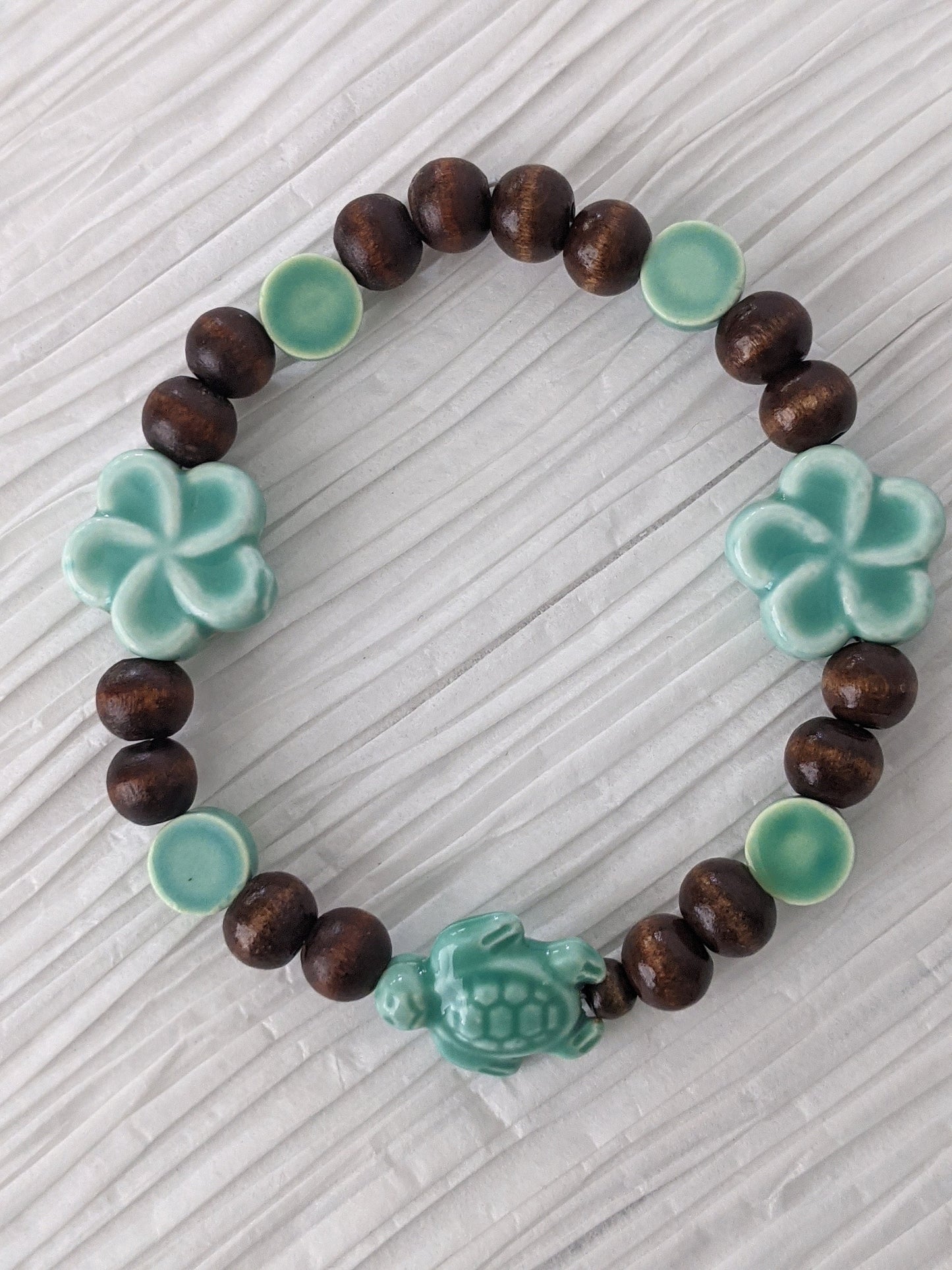 Sea Turtle Bracelet Turquoise | All natural wood + turquoise Sea Turtle bracelet | Sea Turtle Bracelet | Turquoise Sea Turtle Bracelet