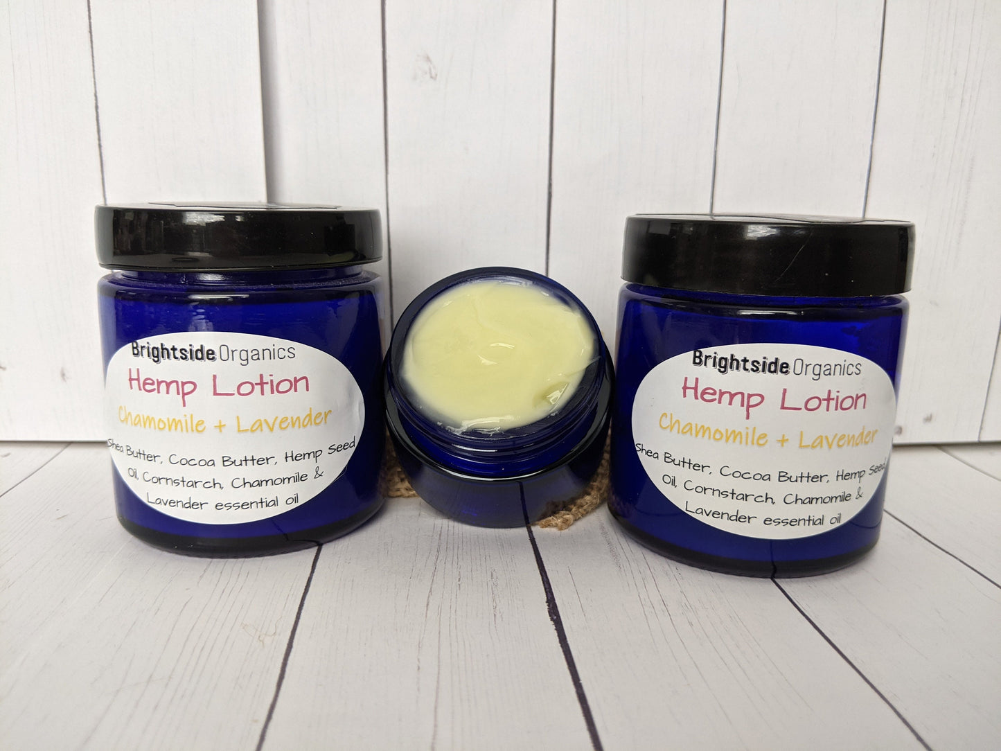 Hemp Seed Lotion Lavender + Chamomile | Vegan Hemp Lotion | Moisturizing + Healing Hemp Skin Cream - pick your scent