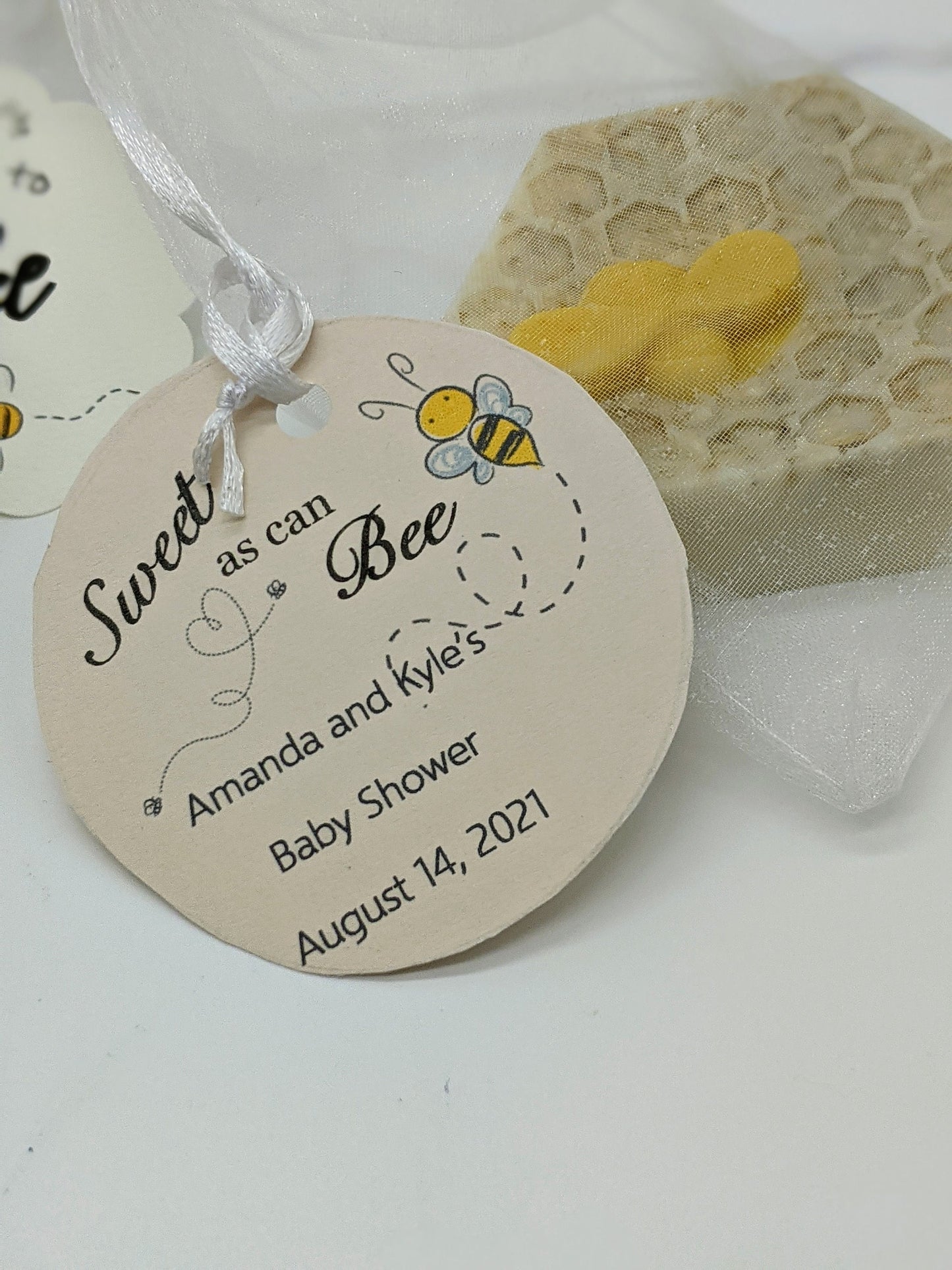 Handcrafted Honeycomb and Honey Bee Soap |Goats Milk Soap with Oatmeal Milk & Honey| Handmade Organic Goat's Milk, Honey + Oatmeal Soap