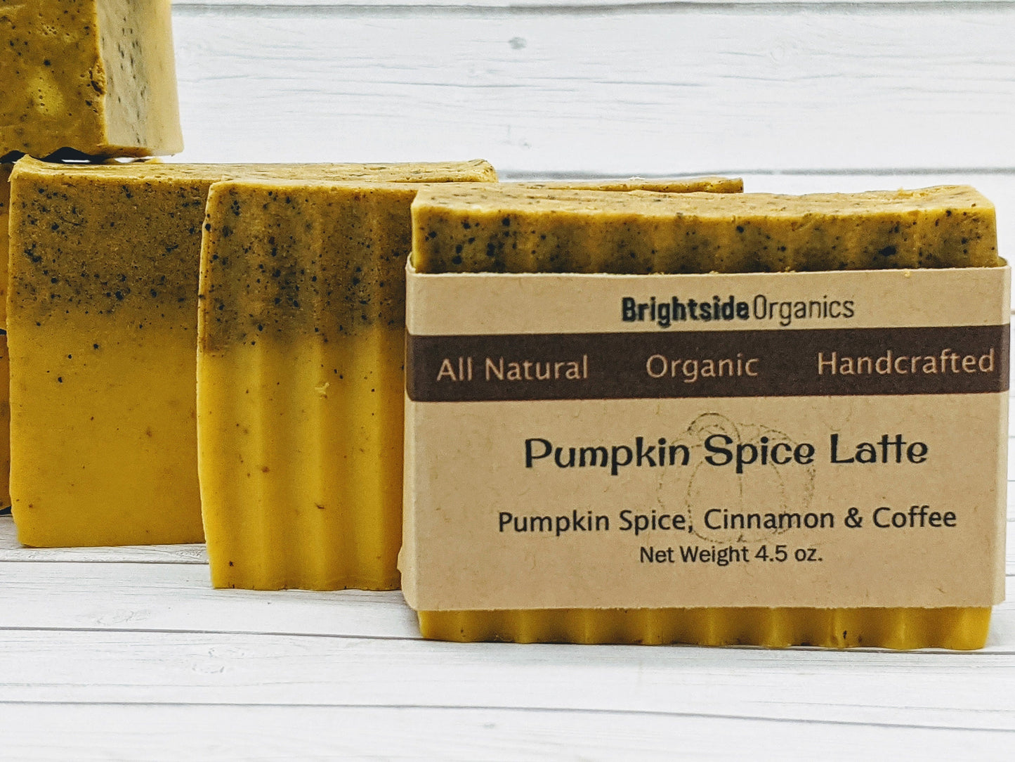 Pumpkin Spice Artisan Soap Handmade All Natural Soap Handcrafted Vegan Gifts for her