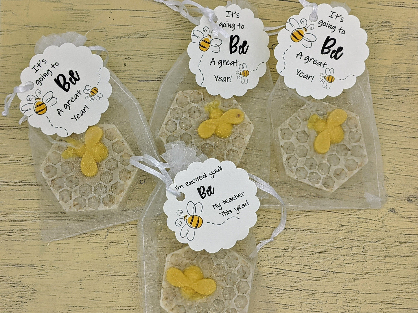 Handmade Soap Honey Bee Favors and Gifts | Honey Bee Shower Favors and gifts | Teacher Appreciation Gift | Bee Soap Favors