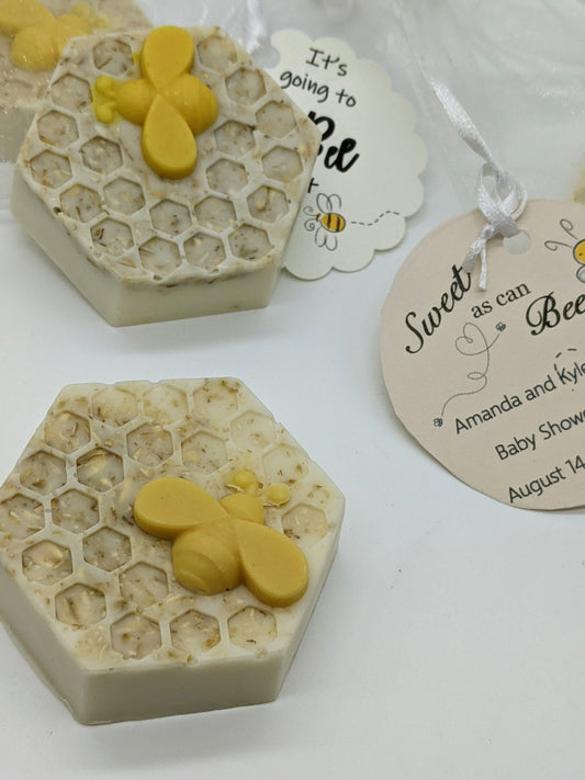 Handmade Soap Honey Bee Favors and Gifts | Honey Bee Shower Favors and gifts | Teacher Appreciation Gift | Bee Soap Favors