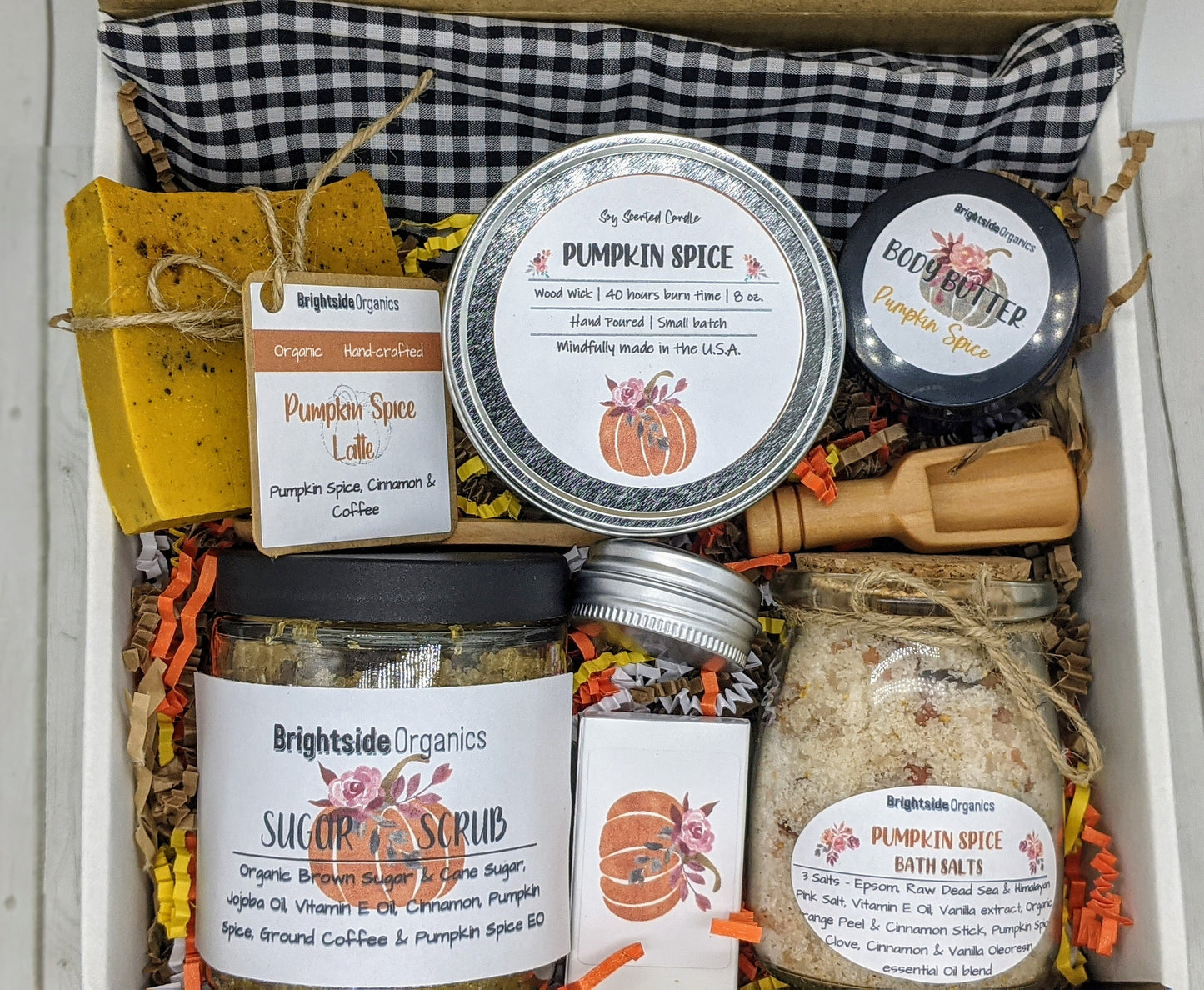 Spa Gift Box | Pumpkin Spice Gift set | Pumpkin Spice Relaxation Gift Box | Gift for Her | Pumpkin Spice Pamper Hamper