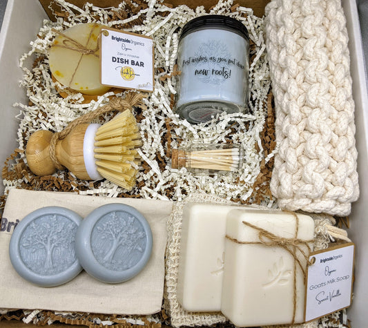 New Home Owner Gift | Eco-friendly Home Gift Box | Hygge Housewarming Gift | Realtor Closing Gift | Mindfulness Gift for home