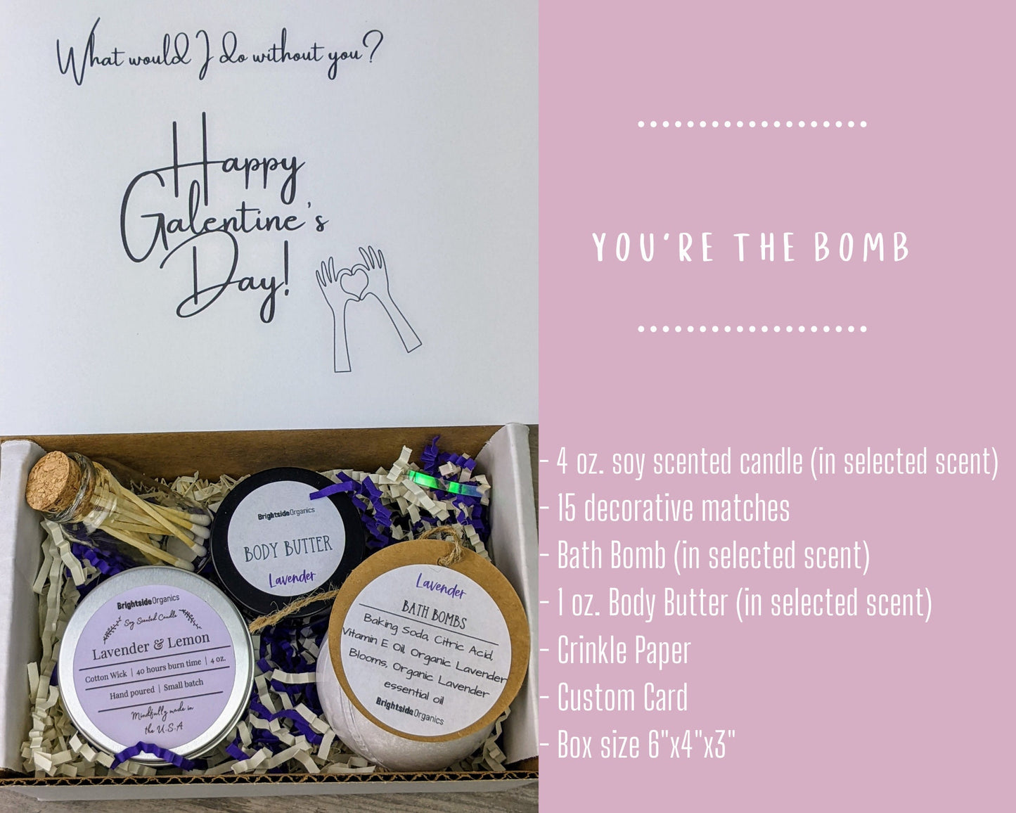 Happy Galentine's Day Gift Box | Friendship gift box| Galentine's Gift Box| Self Care gift box for her