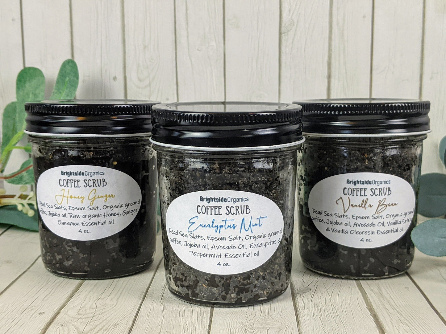 Organic Coffee Scrub | Gentle Exfoliator Scrub | Cellulite Scrub | Nourishing Coffee Scrub Select your scent