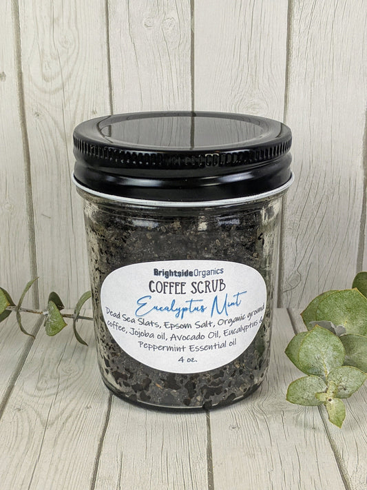 Organic Coffee Scrub | Gentle Exfoliator Scrub | Cellulite Scrub | Nourishing Coffee Scrub Select your scent